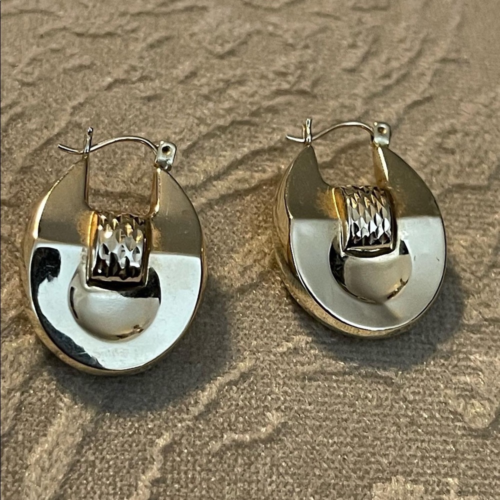 14k gold earrings